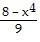 State whether the function is a polynomial function or not. If it is, give its degree-example-1