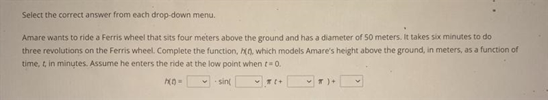 Option for the first box: 25, 54, 50, 4Options for the second box:0.5, 2, -0.5, 1Options-example-1