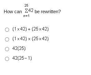 How can 25 e42 n=1 be rewritten?-example-1