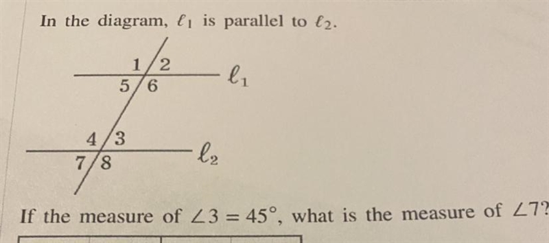 In the diagram l1 is parallel to l2A 45. B 135. C 170. D 180-example-1