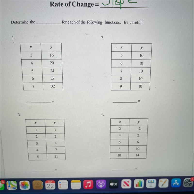 Determine thefor each of the following functions. Be careful!12Xyxy3162051046105247106288107329103.Xуу-example-1