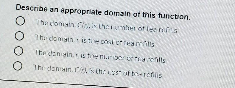 A restaurant sells tea for $1.50 plus $0.50 per refill. the restaurant brews enough-example-1