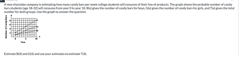 A new chocolate company is estimating how many candy bars per week college students-example-1