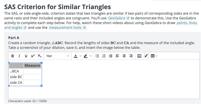 your going to need geogebra for the graphing so just search up geogebra and going-example-1