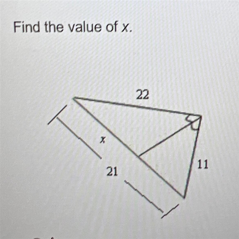 Find the value of x.-example-1