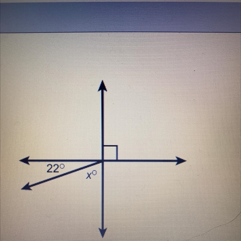 What is the value of x in the figure? X= ?-example-1