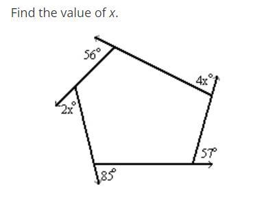 Find the vaule of x please help-example-1