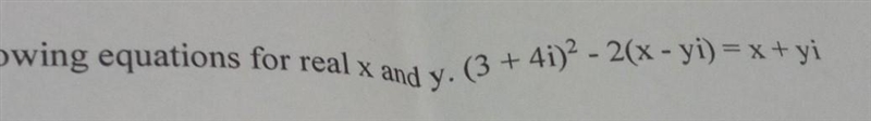 Question given below slove the following equations for r4al x and y .-example-1