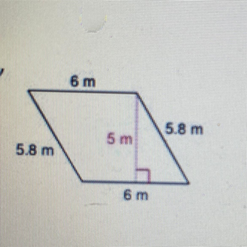 Round to one decimal spot if need be.Find perimeter & area.-example-1