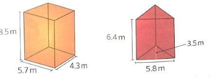 (it says 8.5 at the left edge of orange) Find the total area of the prisms-example-1