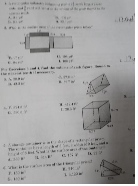 2. For Exercises 3 and 4, find the volume of each figure. Round to the nearest tenth-example-1