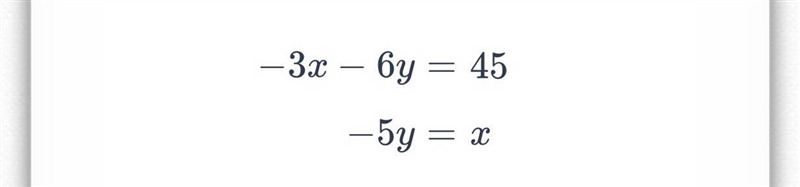 I need help solving this math problem my using substitution method-example-1