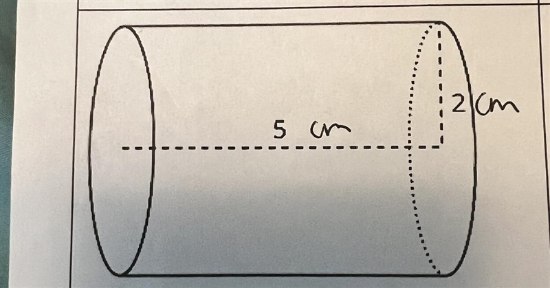 Hello please help find the volume of the cylinder thanks-example-1