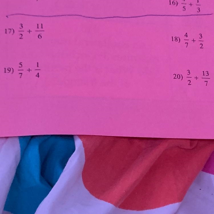 Adding and subtracting fractions with different denominators-example-1