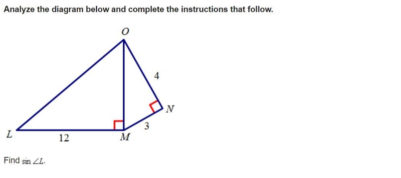 Analyze the diagram below and complete the instructions that follow./Find sinA.1/3B-example-1