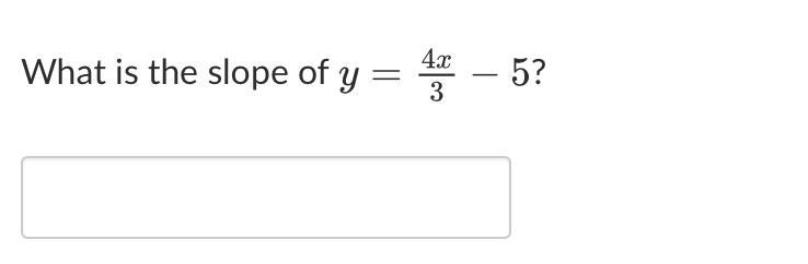 What is the slope of y?-example-1