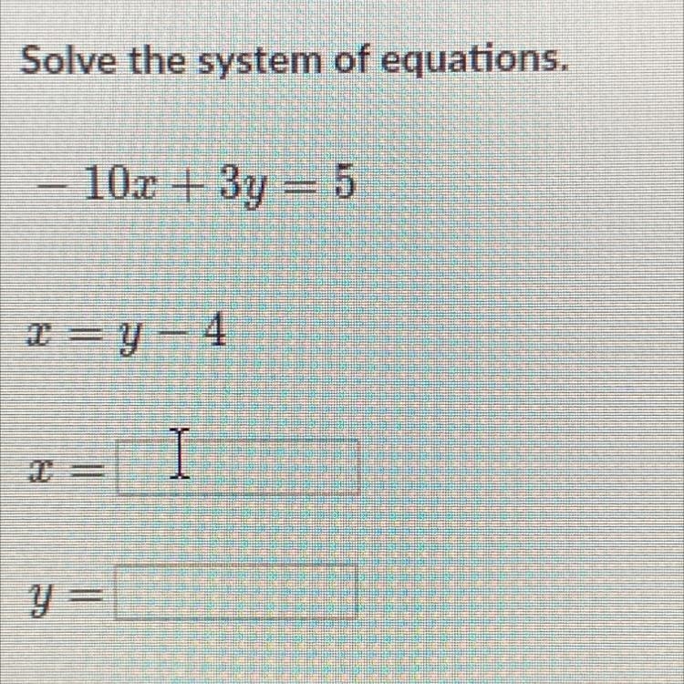 Please solve the system of equations!!-example-1