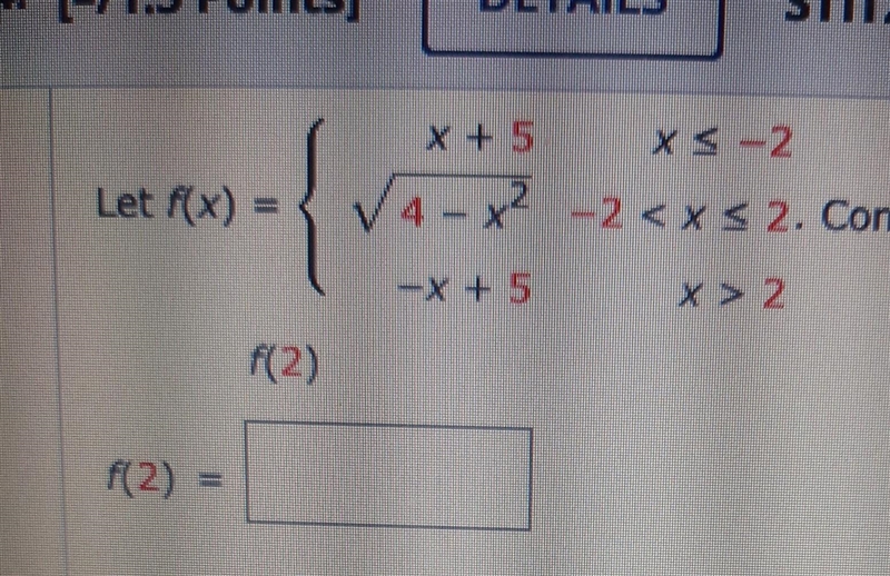 X + 5 x < -2 4 – x2 -2-example-1