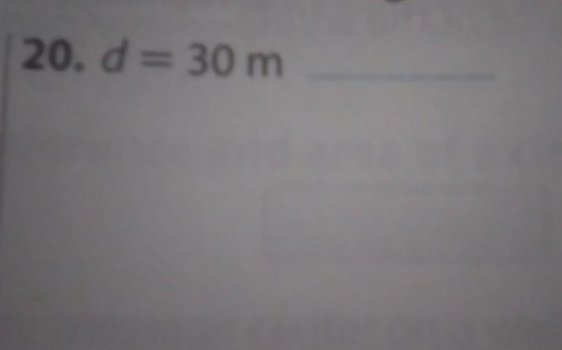 I need help with this i cant cuaet understand this Find the radius given the diameter-example-1