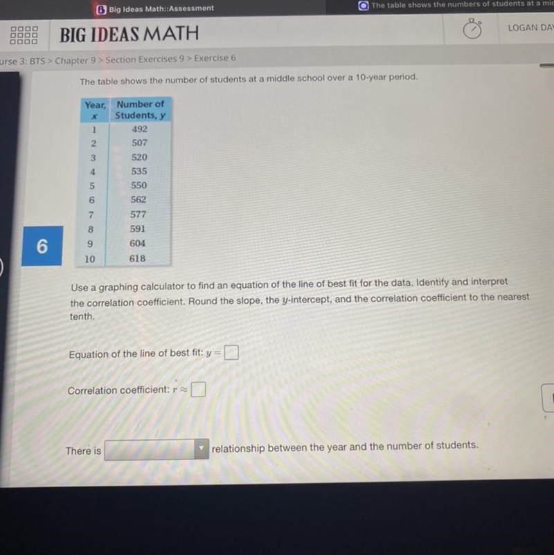 I need help finding the correlation coefficient I got everything else-example-1