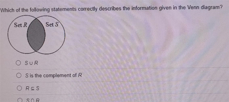 Which of the following statements correctly describes the information given in the-example-1