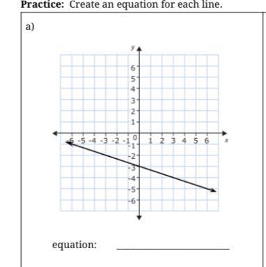 My Answer is y = 1/3x -3 Is my answer correct?-example-1