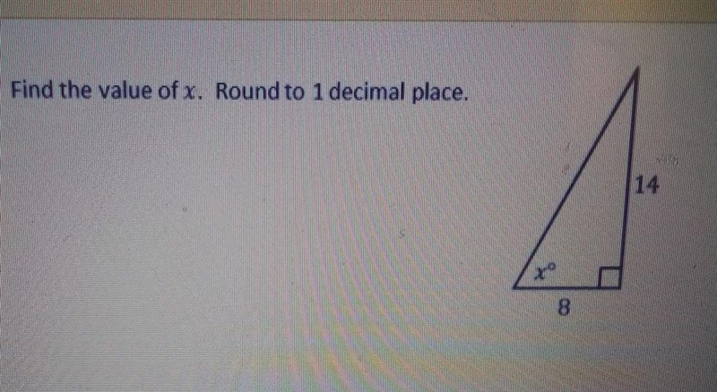 Find the value of x. Round to the 1 decimal place-example-1