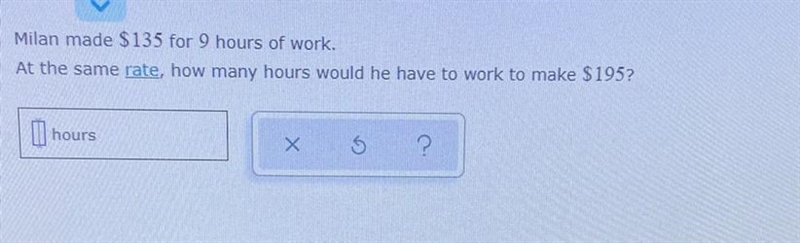 Solving a word problem on proportions using a unit rate-example-1