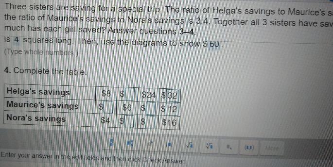 pol: Practice & Problem Solving 2.PS-22 Question Help Three sisters are saving-example-1