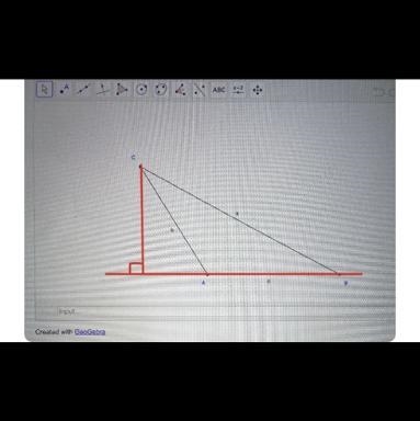 Using the formula area equals 1/2 times base times height write an expression for-example-1