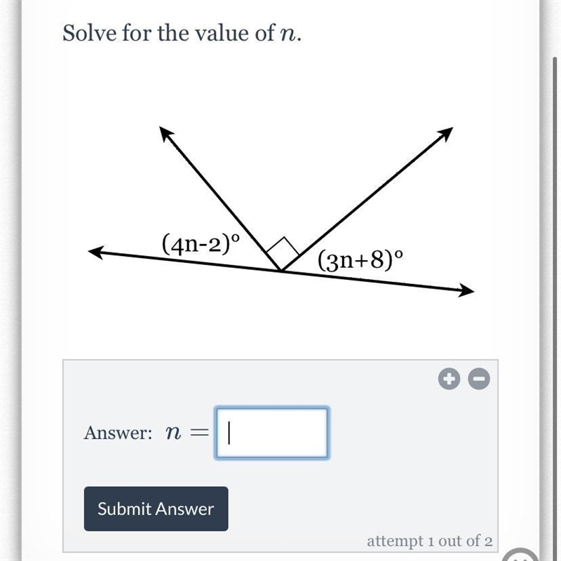 Solve the value of n-example-1