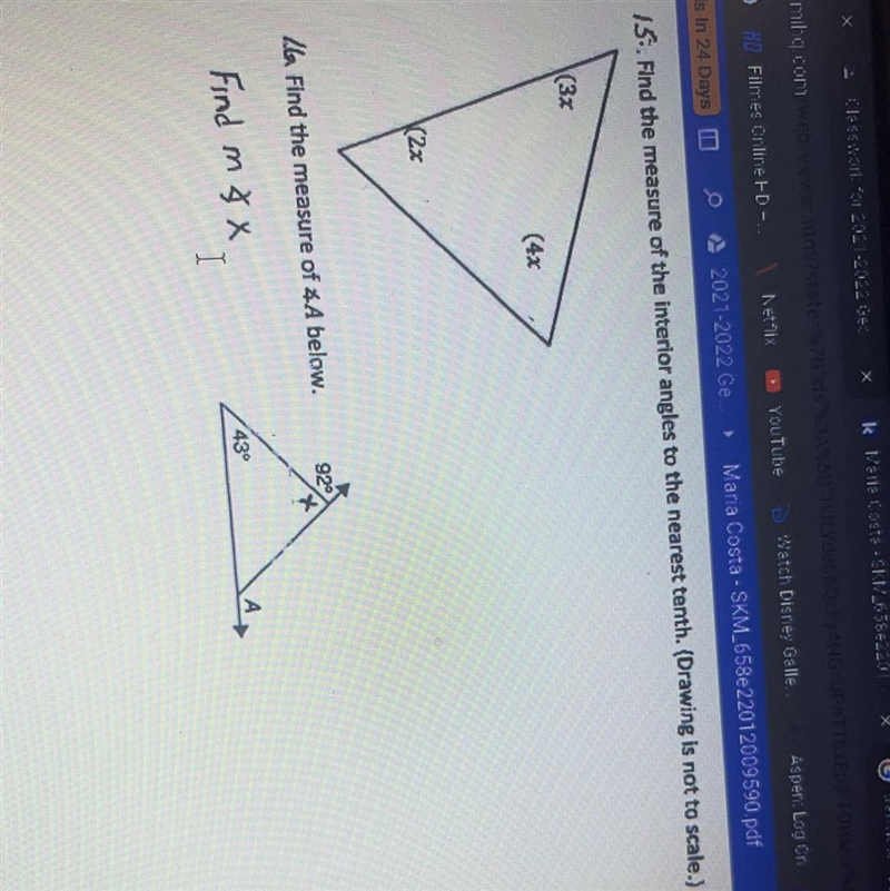 I need help with number 15 and 16-example-1