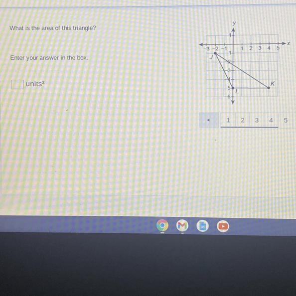 What is the area of this triangle ?-example-1