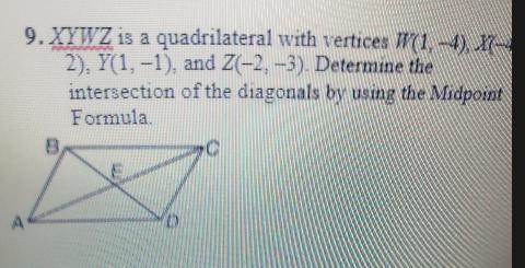 X y w z is a quadrilateral with verticals W 1 - -4 - x - -4-example-1