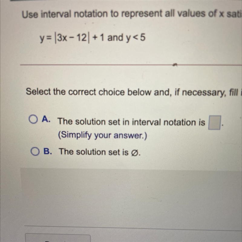 Use interval notation to represent all values of x satisfying the given conditions-example-1