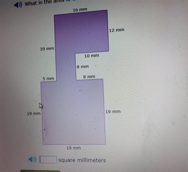 Part 10, What is the area of this figure? NO LINKS!!!​-example-1