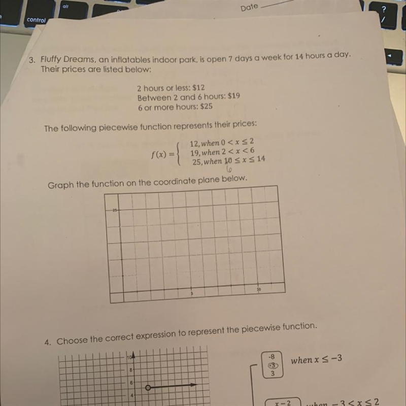 3.) Graph the function on the coordinate plane below(can you actually draw on the-example-1