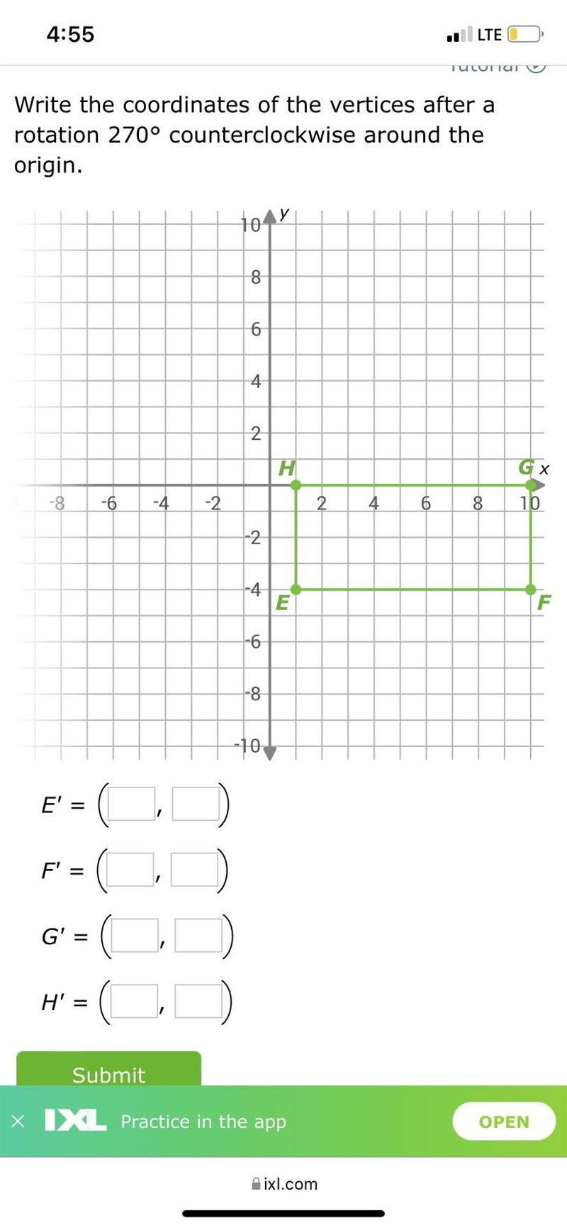 Write the coordinates of the vertices after a rotation 270° counterclockwise around-example-1