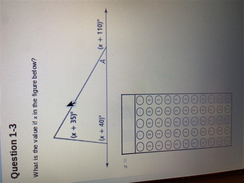 What is the value of X in the figure below?-example-1