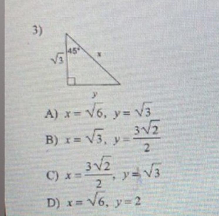 Find missing side length ? pls ty-example-1