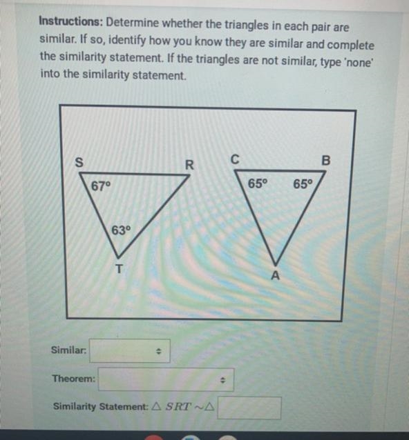 I would love for you to help me with my geometry home work-example-1