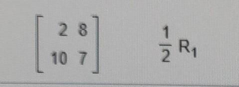 Use the given row transformation to transform the following matrix.-example-1