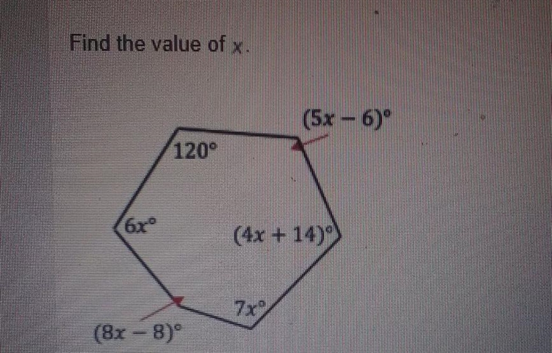 Can someone please help me find the value of X?-example-1