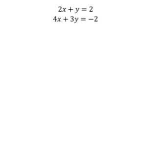 Solve the following system of equations Detailed step by step-example-1