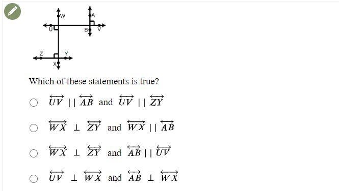 Which of these statements is true?-example-1