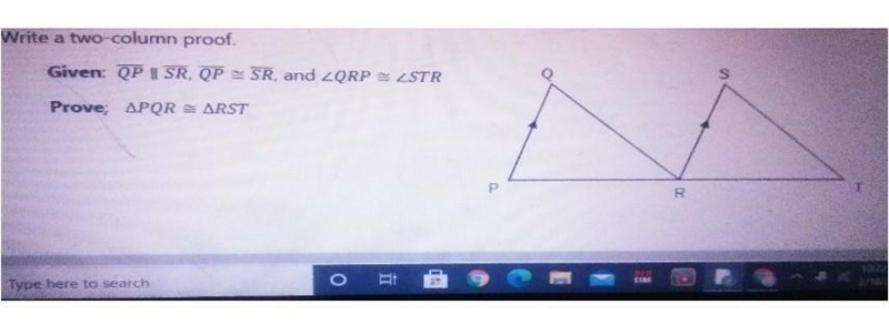 ok I don't know why one minute I get these two column proofs but if I make one mistake-example-1