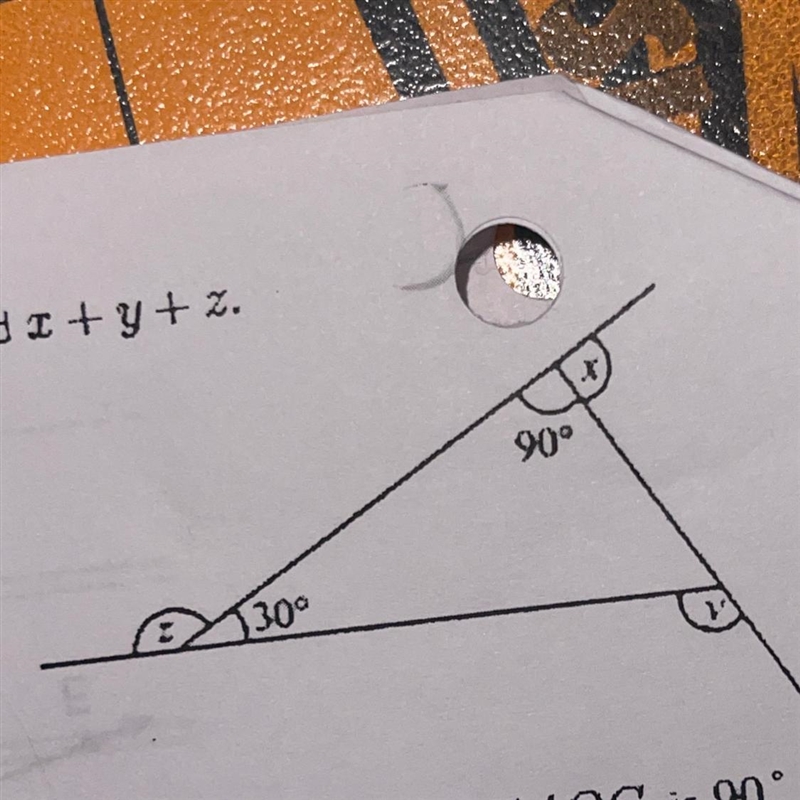 Find x +y + z. what is x,y, and z-example-1