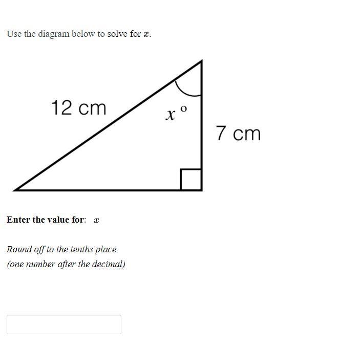 Enter the value for x-example-1