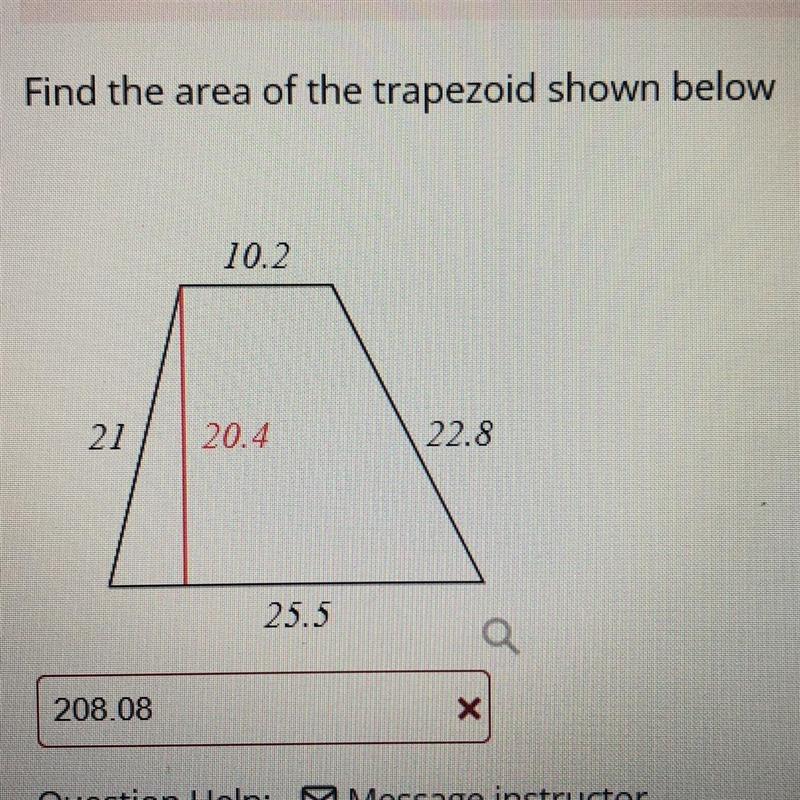 Pls help! Geometry Find the area-example-1