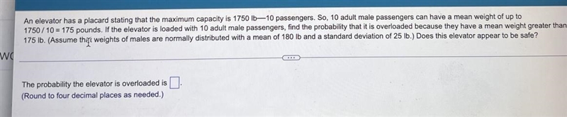 An elevator has a placard stating that the maximum capacity is 1750 lb—10 passengers-example-1